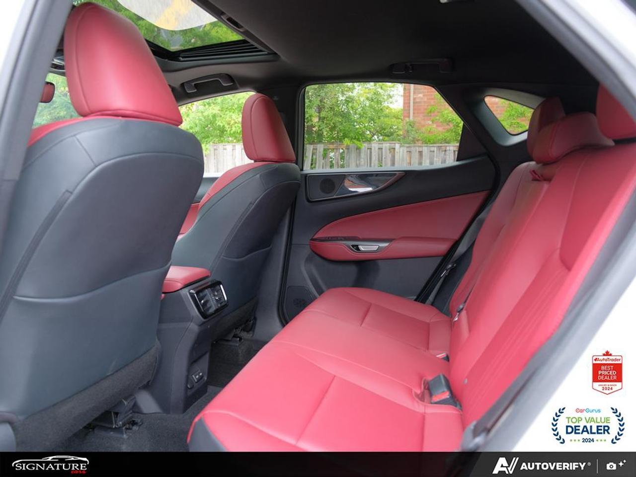 2022 Lexus NX 350h Premium AWD No Accident Red Leather Cooled Seats Photo