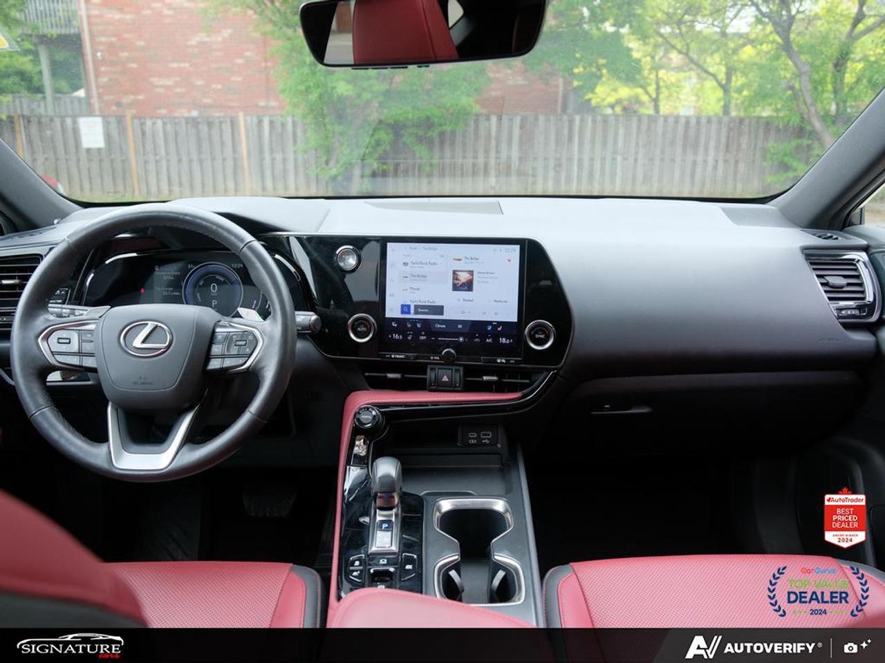 2022 Lexus NX 350h Premium AWD No Accident Red Leather Cooled Seats Photo