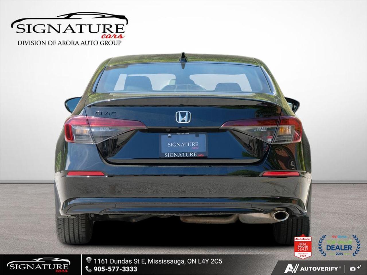2026 Honda Civic Sport No Accident Sunroof Lane Assist Photo