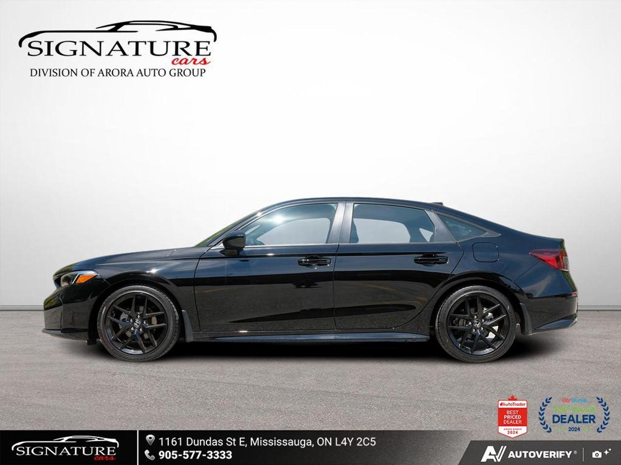 2026 Honda Civic Sport No Accident Sunroof Lane Assist Photo2