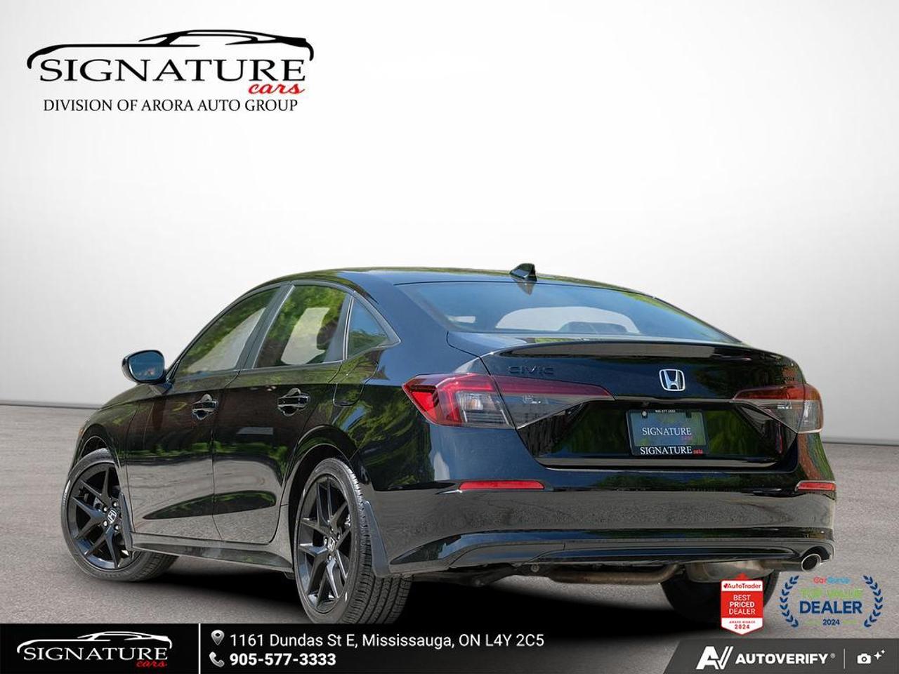 2026 Honda Civic Sport No Accident Sunroof Lane Assist Photo3