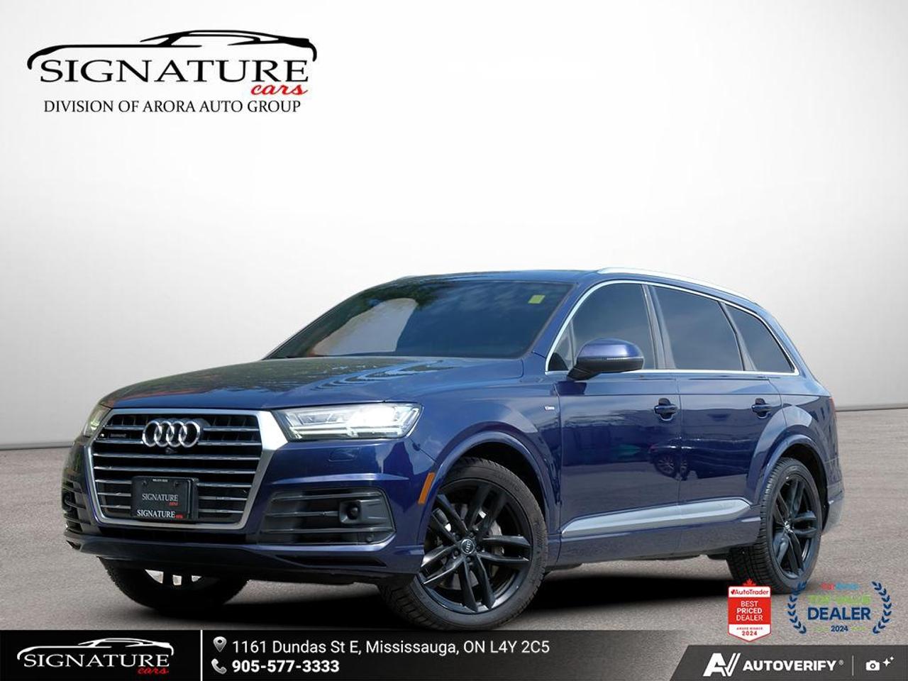 2018 Audi Q7 Technik S-Line No Accident 360Cam Cooled Seats Photo