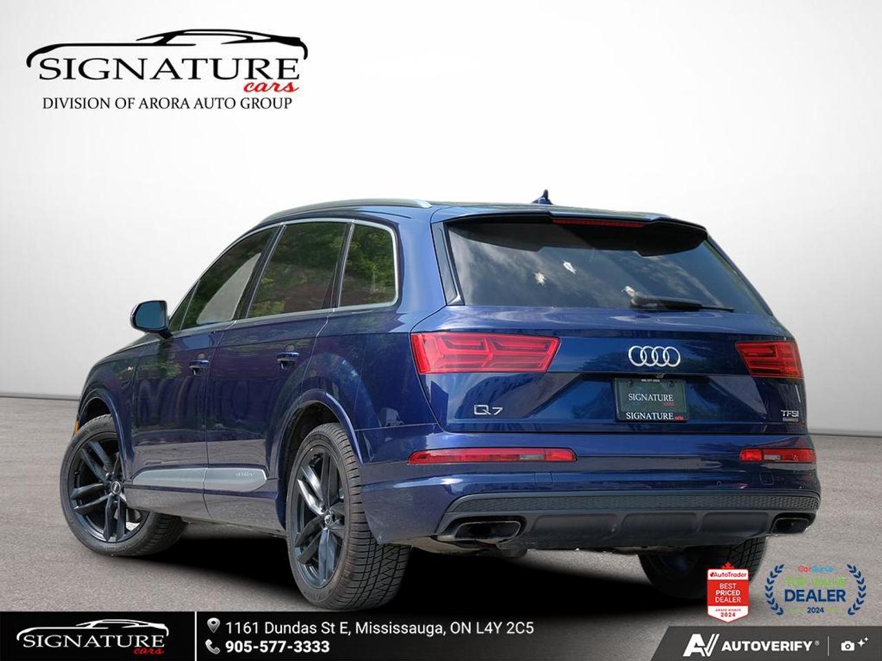 2018 Audi Q7 Technik S-Line No Accident 360Cam Cooled Seats Photo