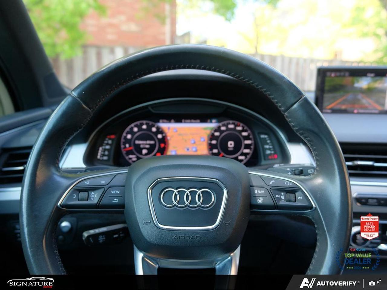 2018 Audi Q7 Technik S-Line No Accident 360Cam Cooled Seats Photo