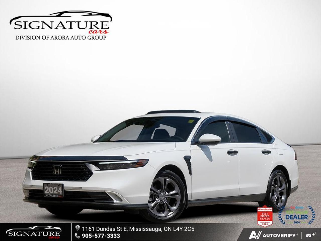 2024 Honda Accord EX No Accident Sunroof Leather Carplay BSM Photo