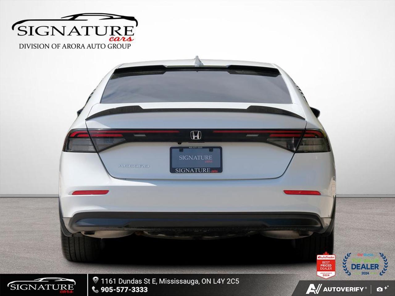 2024 Honda Accord EX No Accident Sunroof Leather Carplay BSM Photo