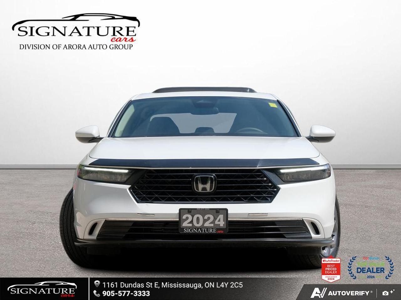 2024 Honda Accord EX No Accident Sunroof Leather Carplay BSM Photo