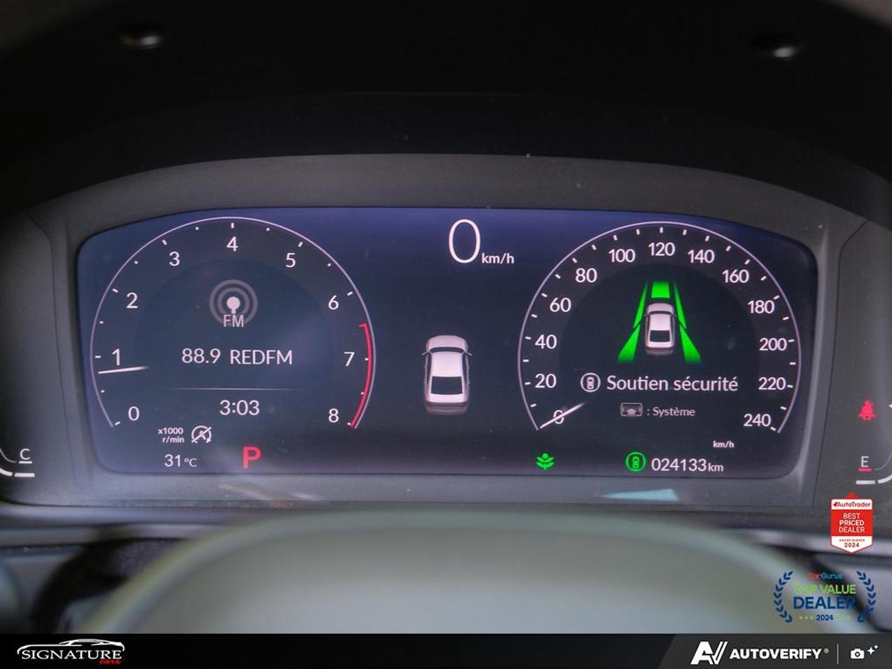 2024 Honda Accord EX No Accident Sunroof Leather Carplay BSM Photo