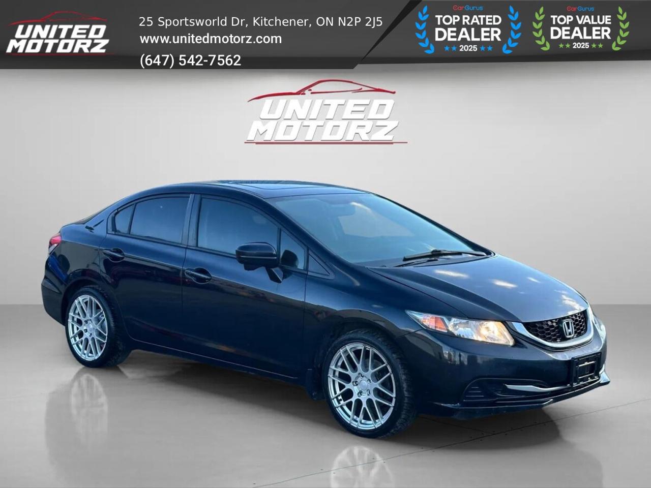 2014 Honda Civic EX Man.~SAFETY CERTIFIED~16 Service Records~ Photo2