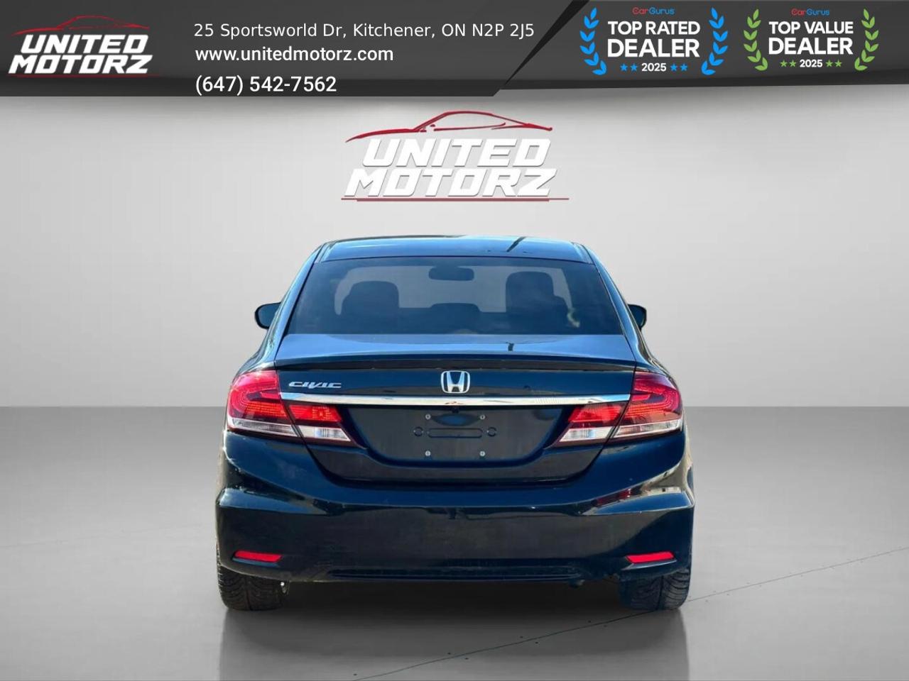 2014 Honda Civic EX Man.~SAFETY CERTIFIED~16 Service Records~ Photo