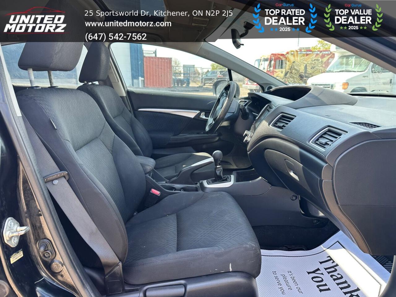 2014 Honda Civic EX Man.~SAFETY CERTIFIED~16 Service Records~ Photo