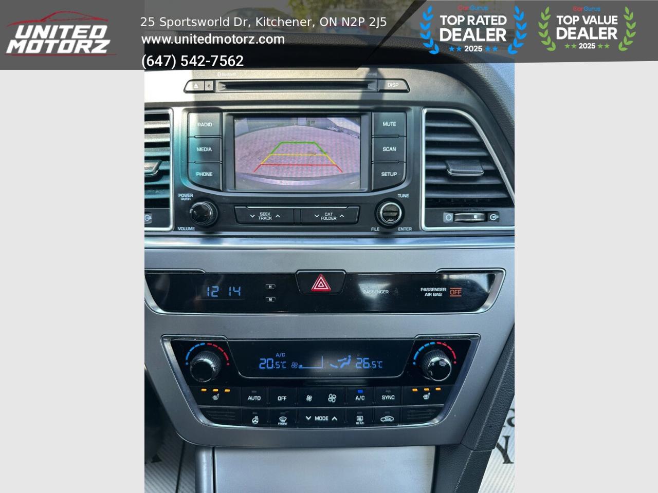 2015 Hyundai Sonata Sport~SAFETY CERTIFIED~Low Kms~ Photo