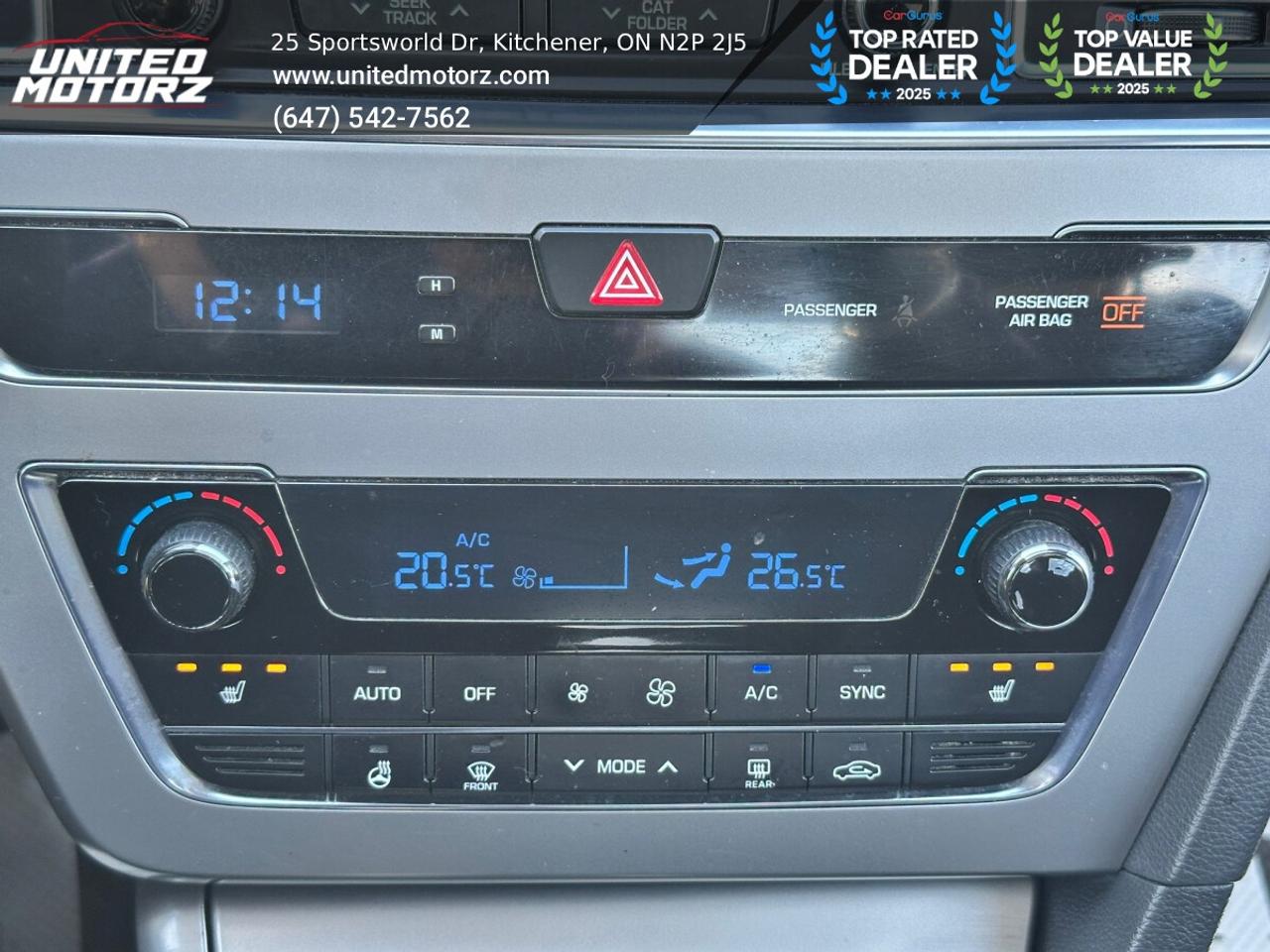 2015 Hyundai Sonata Sport~SAFETY CERTIFIED~Low Kms~ Photo