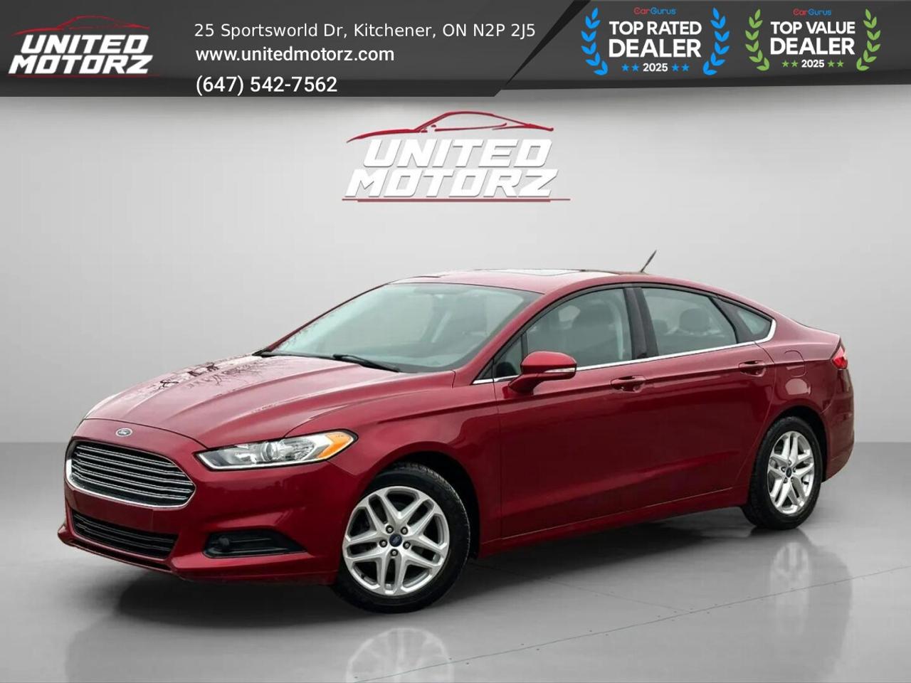 2014 Ford Fusion SE~SAFETY CERTIFIED~ NO ACCIDENTS~ 29 SERVICE RECO Photo