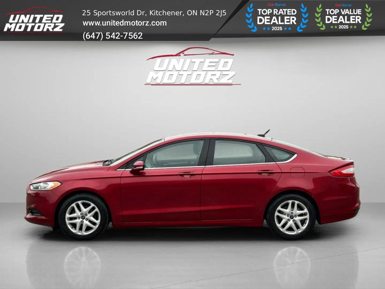 2014 Ford Fusion SE~SAFETY CERTIFIED~ NO ACCIDENTS~ 29 SERVICE RECO Photo