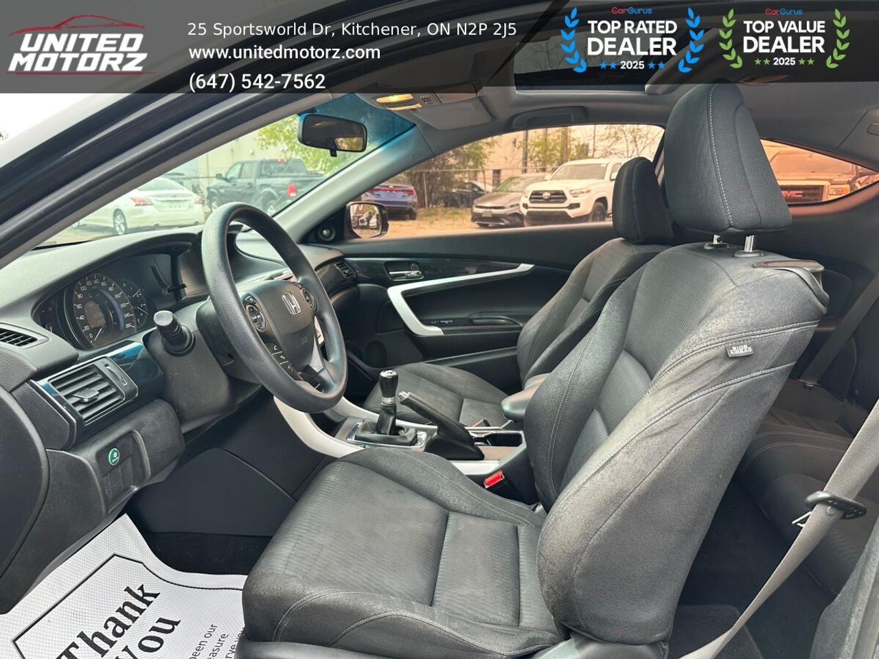 2013 Honda Accord EX CPE ~SAFETY CERTIFIED~ Photo