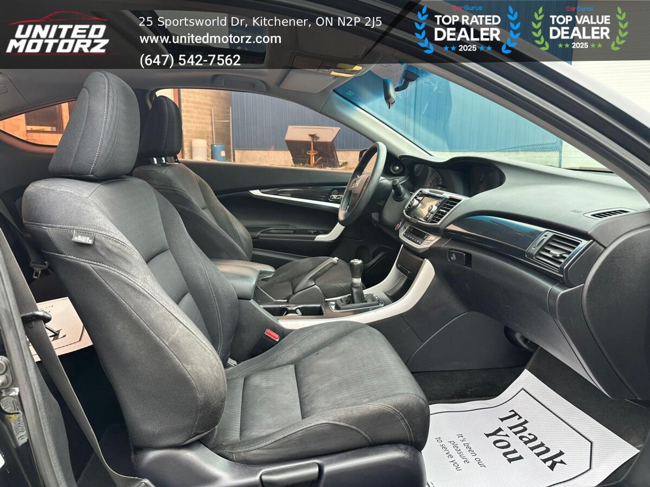 2013 Honda Accord EX CPE ~SAFETY CERTIFIED~ Photo