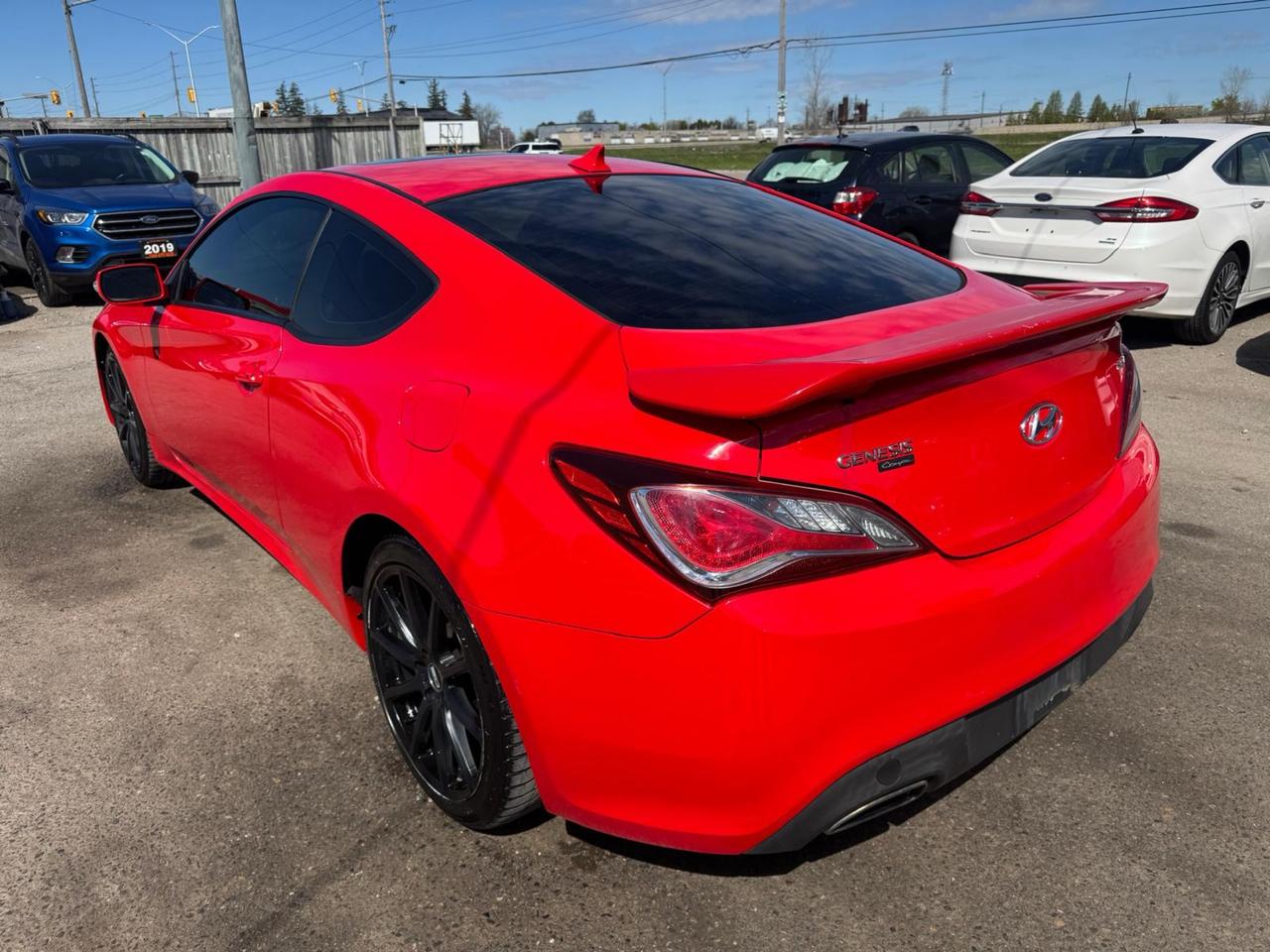 2013 Hyundai Genesis Coupe AS IS, GT, V6, 3.8L, BROWN LEATHER, WHEELS Photo