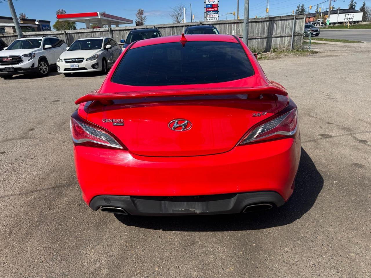 2013 Hyundai Genesis Coupe AS IS, GT, V6, 3.8L, BROWN LEATHER, WHEELS Photo3