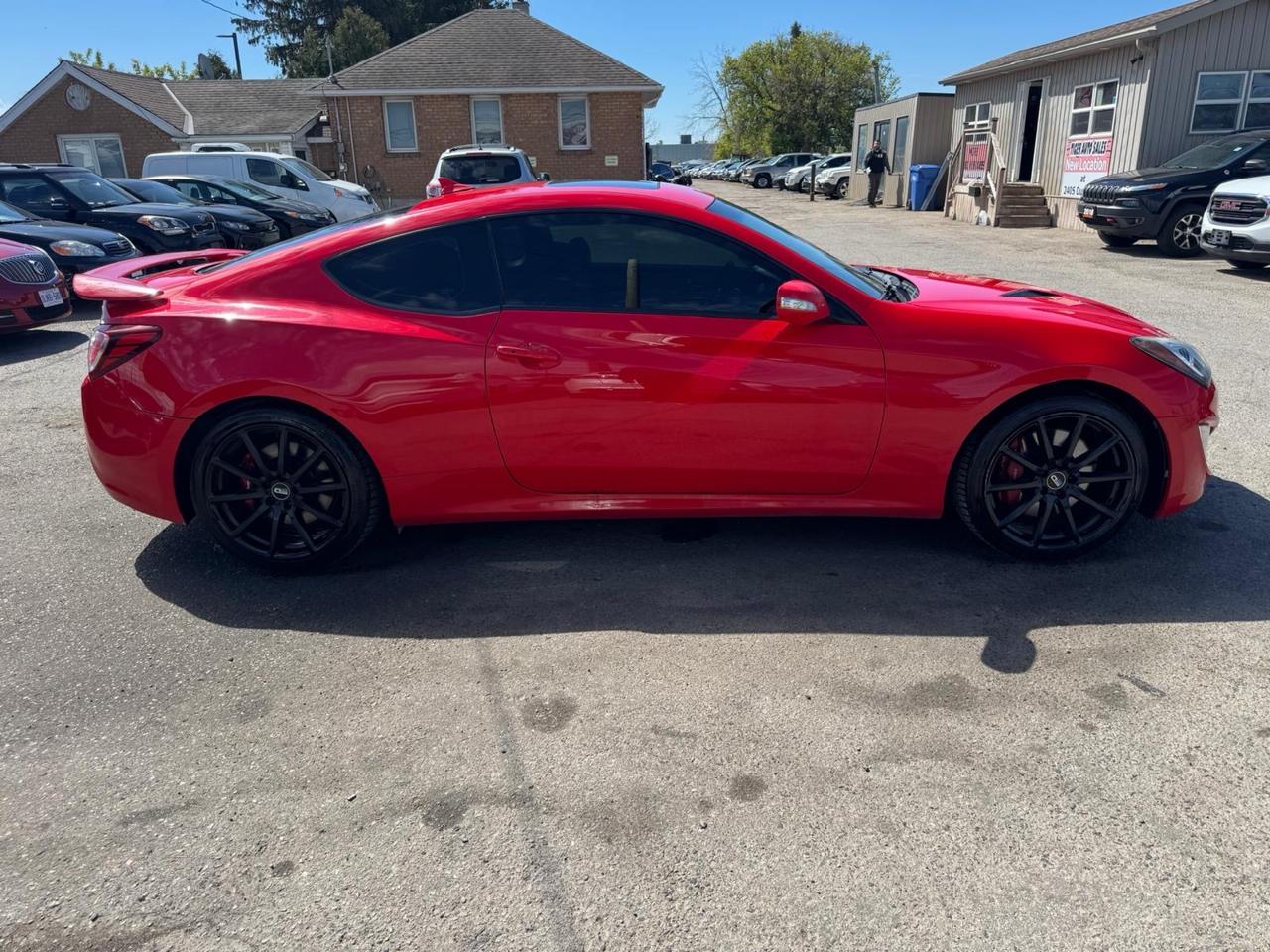 2013 Hyundai Genesis Coupe AS IS, GT, V6, 3.8L, BROWN LEATHER, WHEELS Photo