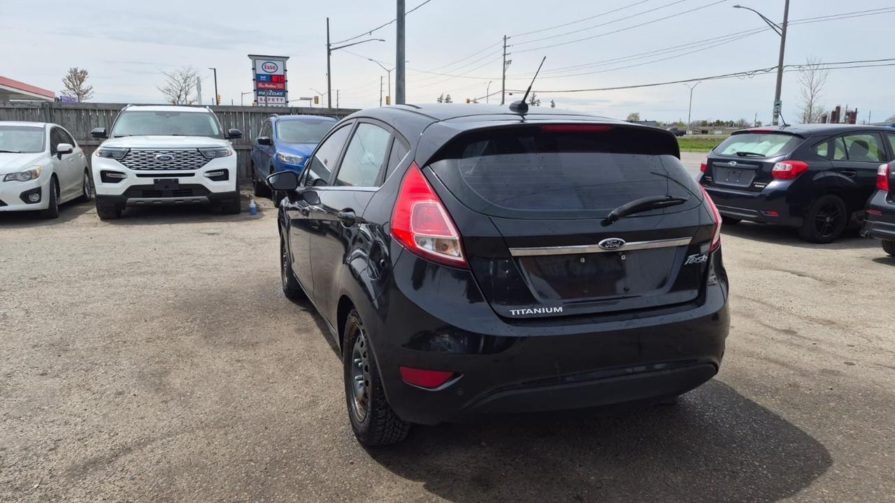 2014 Ford Fiesta AS IS, Titanium, RUNS DRIVES WELL, RUSTY ROCKERS Photo2