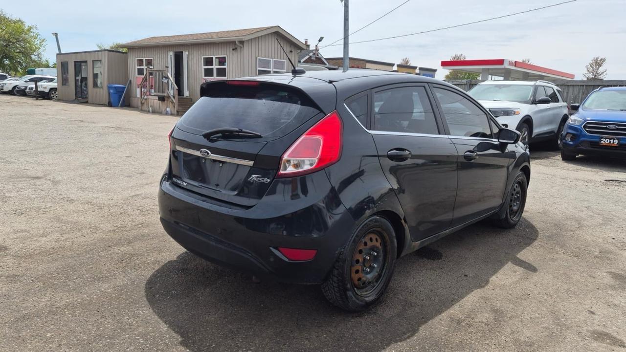 2014 Ford Fiesta AS IS, Titanium, RUNS DRIVES WELL, RUSTY ROCKERS Photo