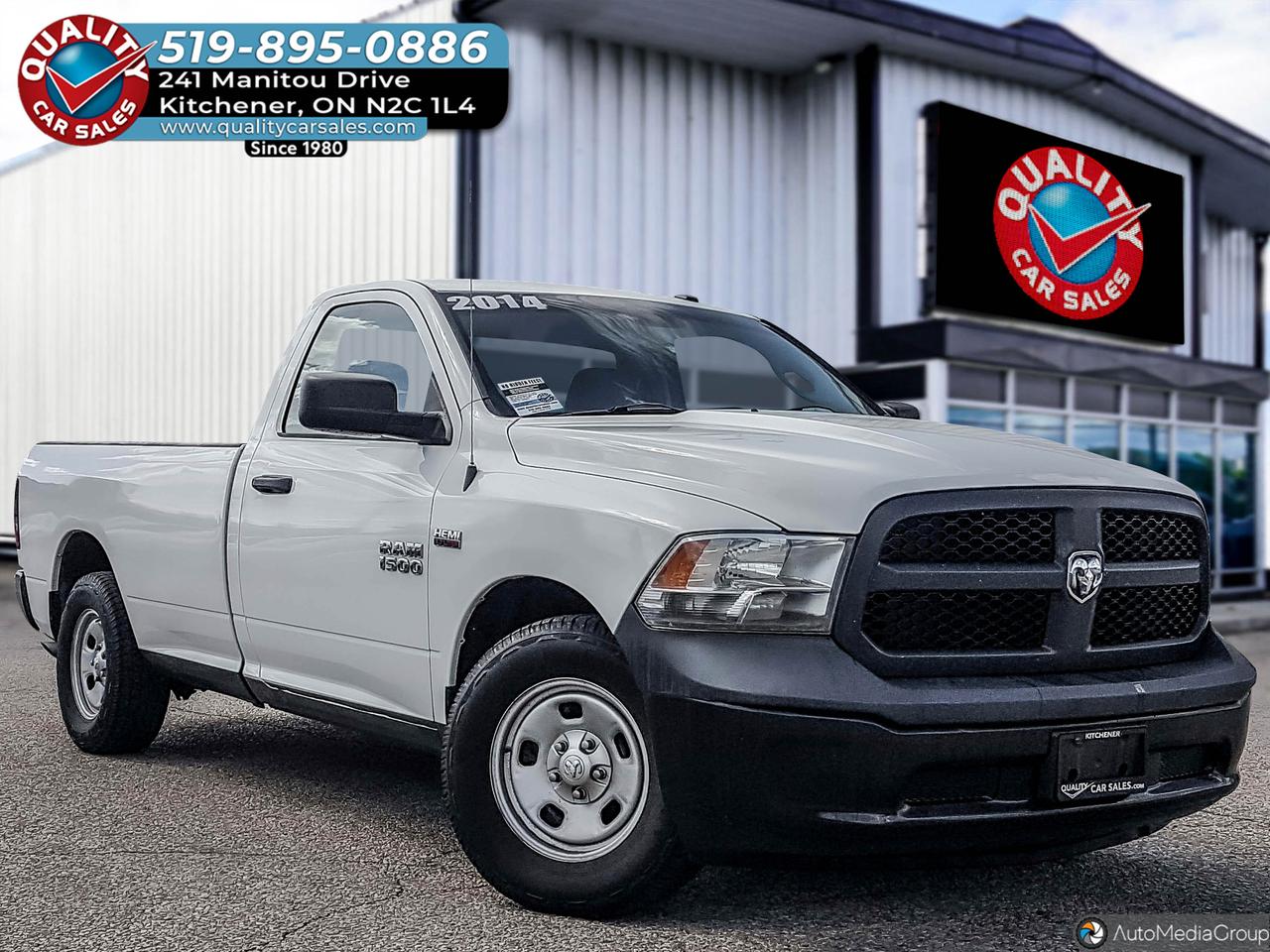 Used 2014 RAM 1500 ST Regular Cab 8' Long Box for sale in Kitchener, ON