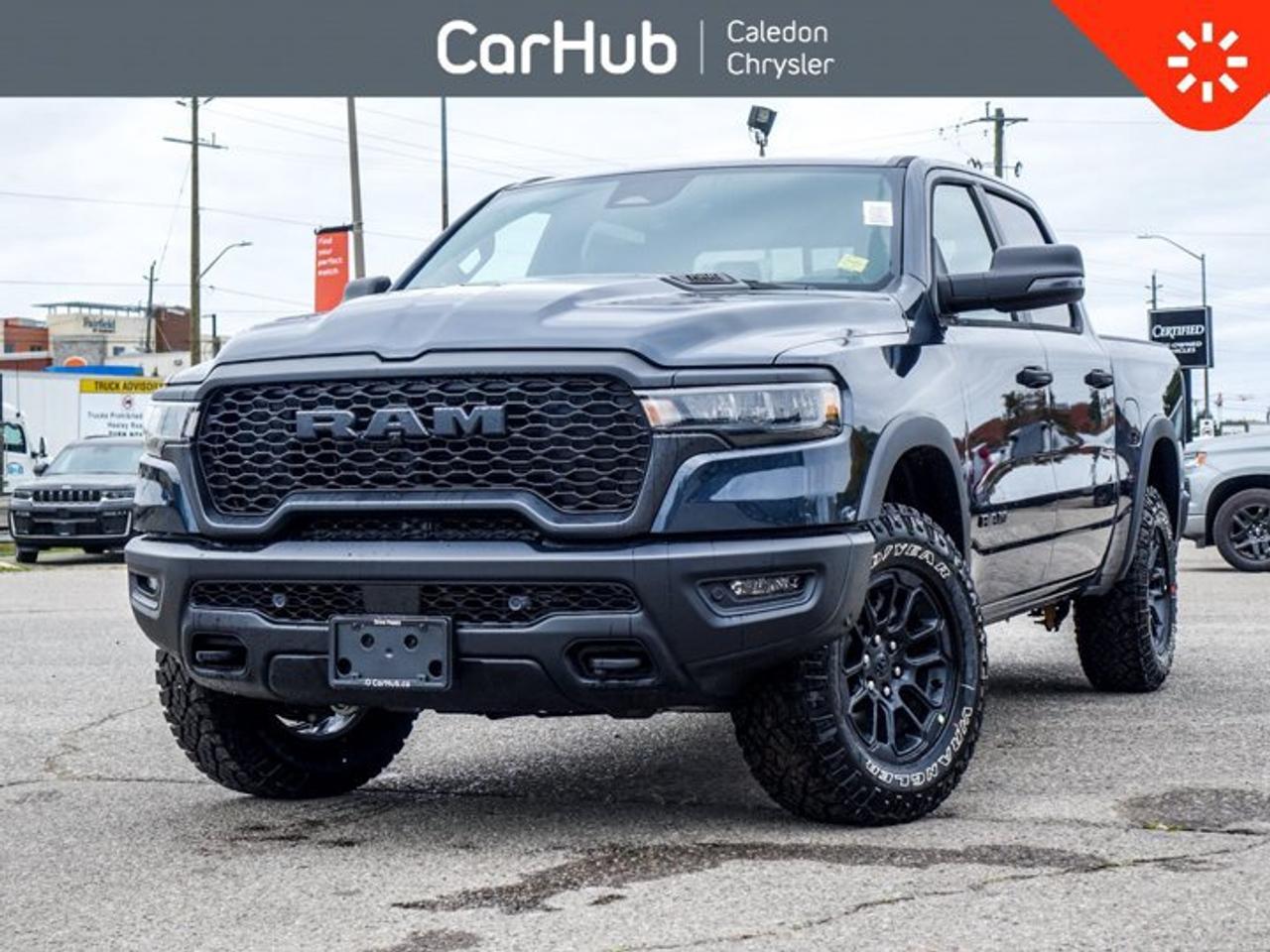 2026 RAM 1500 Rebel Crew Cab 5'7" Box 3.0L Hurricane Twin-Turbo I-6 | Steel Sport Hood | Rear Wheelhouse Liners | Rebel Off-Road Hardware Photo