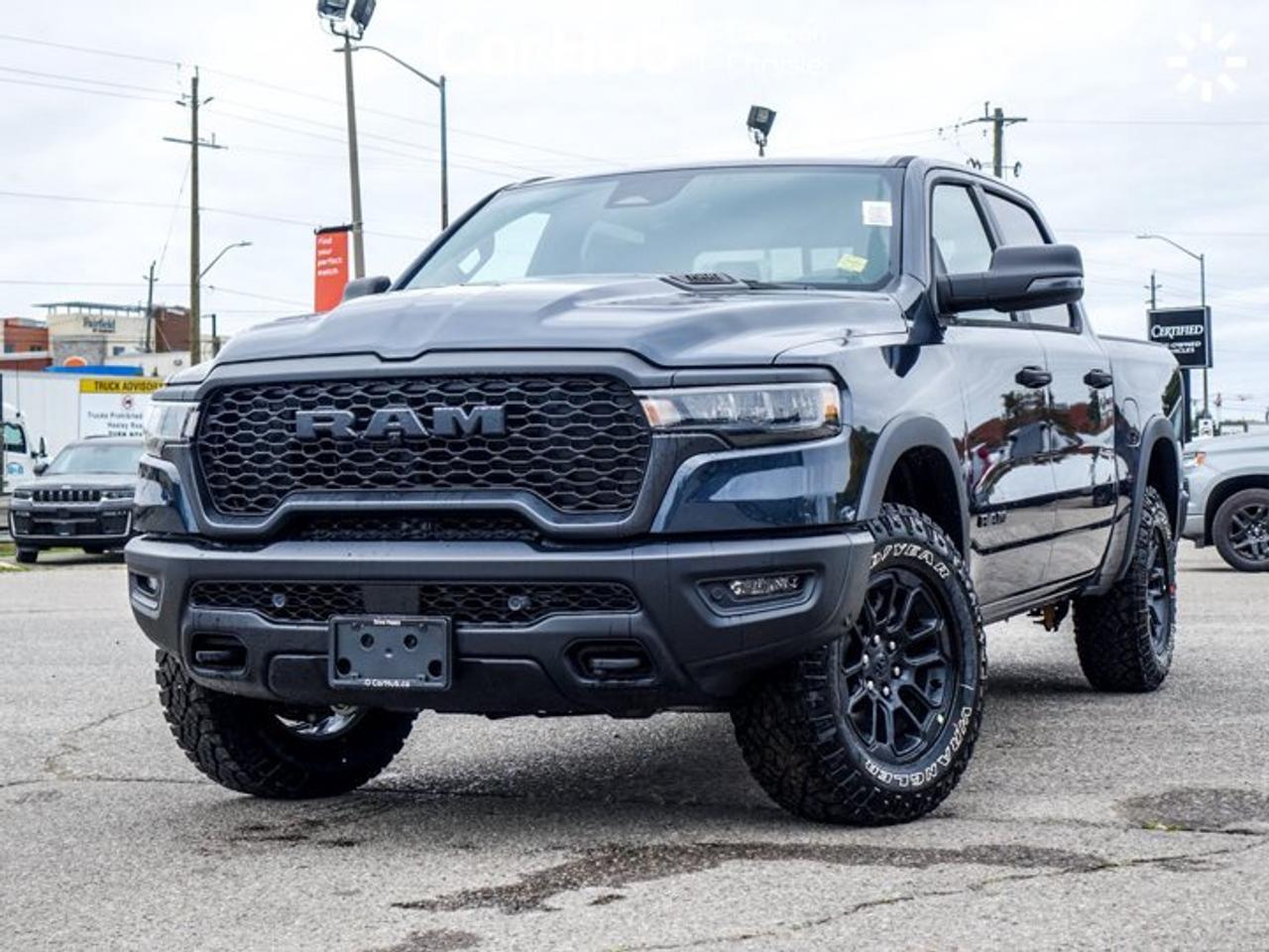 2026 RAM 1500 Rebel Crew Cab 5'7" Box 3.0L Hurricane Twin-Turbo I-6 | Steel Sport Hood | Rear Wheelhouse Liners | Rebel Off-Road Hardware Photo