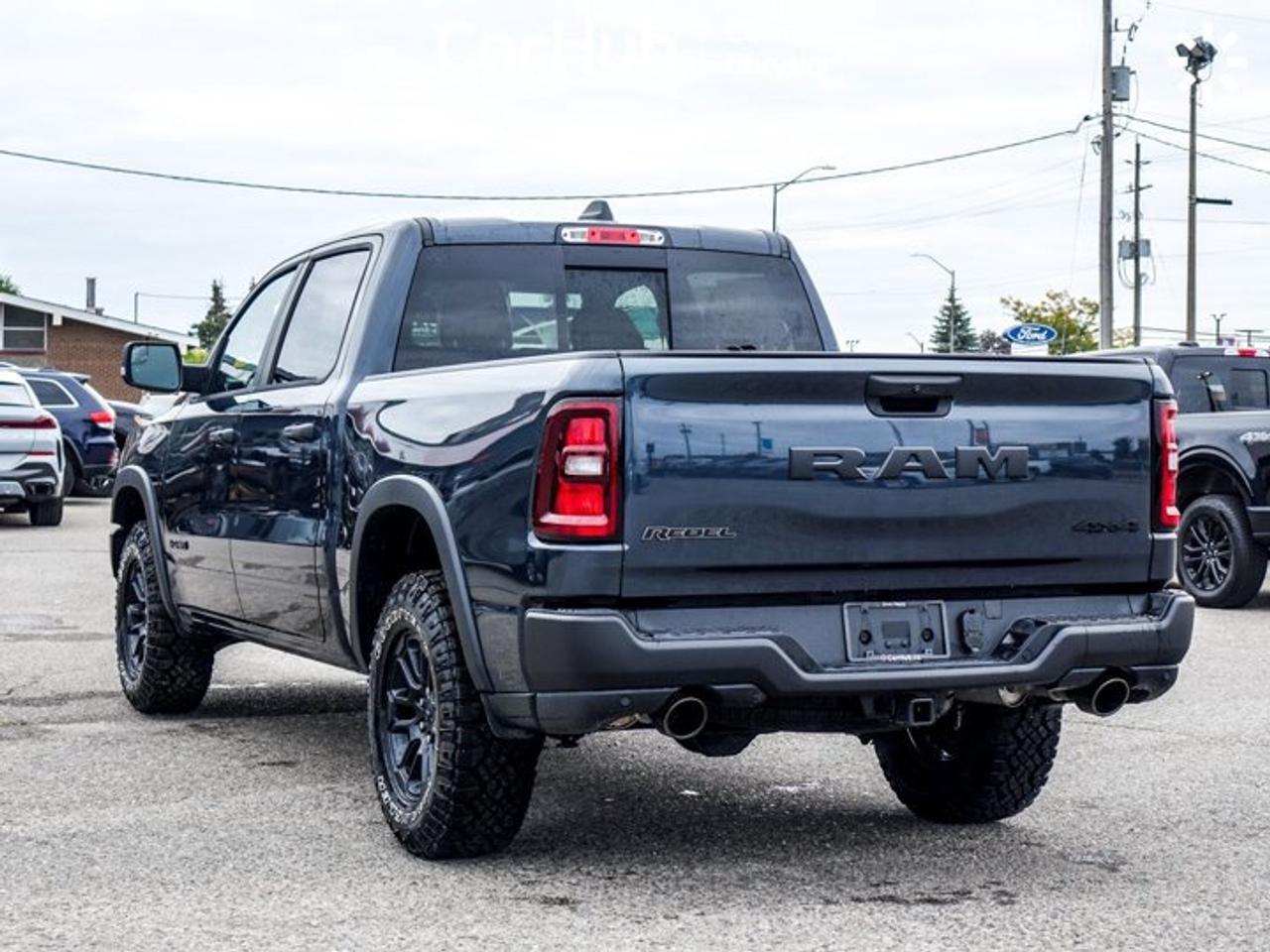 2026 RAM 1500 Rebel Crew Cab 5'7" Box 3.0L Hurricane Twin-Turbo I-6 | Steel Sport Hood | Rear Wheelhouse Liners | Rebel Off-Road Hardware Photo