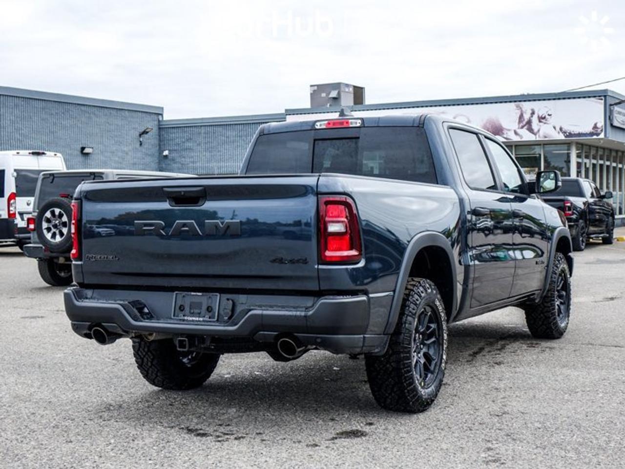 2026 RAM 1500 Rebel Crew Cab 5'7" Box 3.0L Hurricane Twin-Turbo I-6 | Steel Sport Hood | Rear Wheelhouse Liners | Rebel Off-Road Hardware Photo