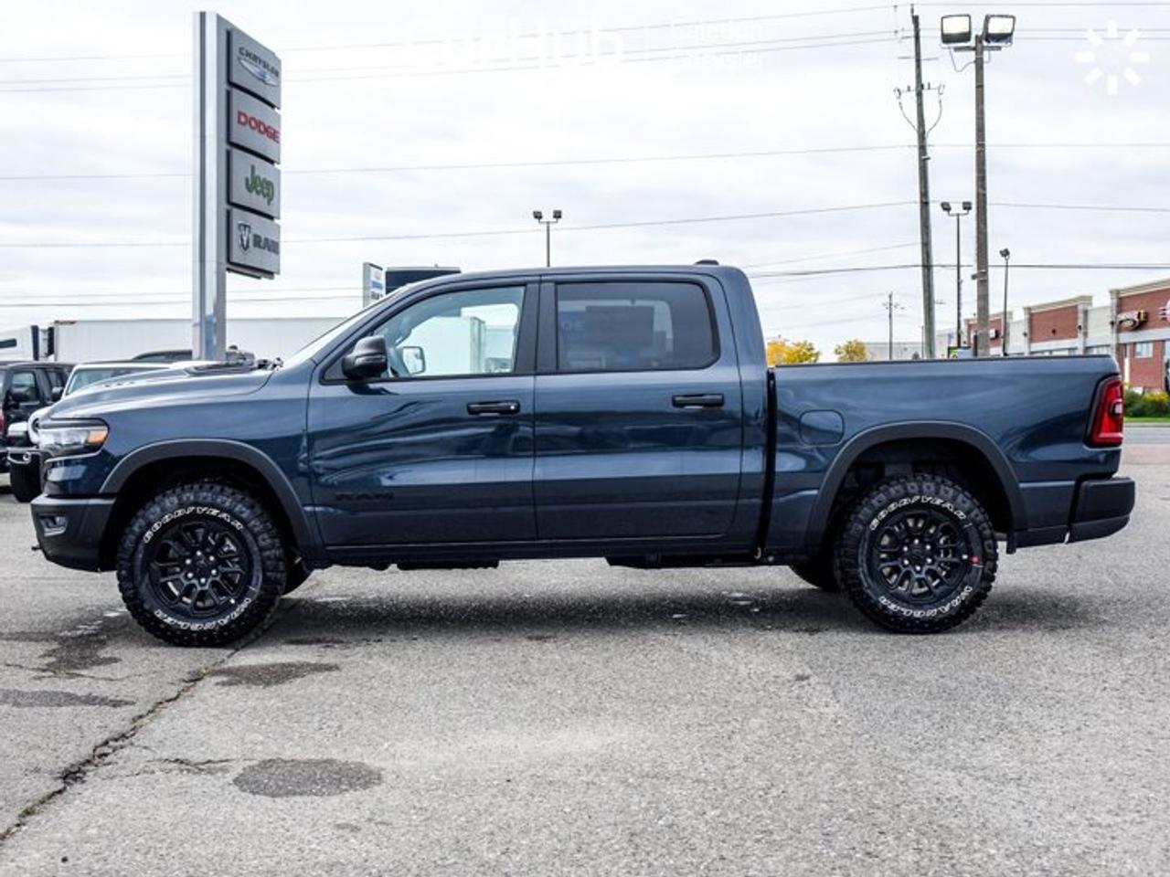 2026 RAM 1500 Rebel Crew Cab 5'7" Box 3.0L Hurricane Twin-Turbo I-6 | Steel Sport Hood | Rear Wheelhouse Liners | Rebel Off-Road Hardware Photo