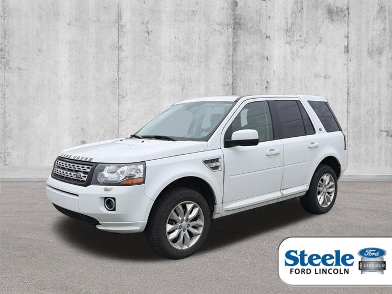 White2014 Land Rover LR2 Base4WD 6-Speed Automatic 2.0L 4-Cylinder TurbochargedVALUE MARKET PRICING!!.Certified.Certification Program Details: Vehicle is sold As-Is. No warranty expressed or implied. As-Is vehicles do not qualify for financing and are priced at auction values!! Last chance before auction!!!ALL CREDIT APPLICATIONS ACCEPTED! ESTABLISH OR REBUILD YOUR CREDIT HERE. APPLY AT https://steeleadvantagefinancing.com/6198 We know that you have high expectations in your car search in Halifax. So if youre in the market for a pre-owned vehicle that undergoes our exclusive inspection protocol, stop by Steele Ford Lincoln. Were confident we have the right vehicle for you. Here at Steele Ford Lincoln, we enjoy the challenge of meeting and exceeding customer expectations in all things automotive.