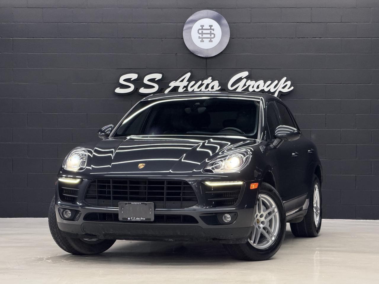 2017 Porsche Macan S |BACKUP|CHRONO|PANO|BOSE|LKA|ONE OWNER|
