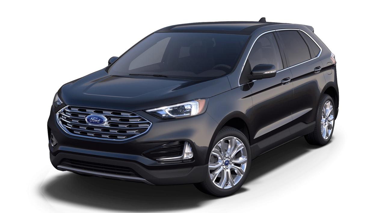 <p>Experience the pinnacle of Fords innovation with this stunning 2024 Ford Edge Titanium, now available at Key West Ford. This exceptional demo vehicle, with just 47,250 kilometers on the odometer, offers a sophisticated and powerful driving experience, perfect for navigating the diverse Canadian landscape. As a former demo model, its been meticulously maintained and is ready to impress with its premium features and advanced technology.</p>
<p>Step inside the spacious and luxurious cabin, where comfort meets cutting-edge design. The Titanium trim elevates your journey with premium materials and intuitive controls, ensuring every drive is a pleasure. Whether youre commuting through the city or embarking on a weekend adventure, this all-wheel-drive SUV is engineered to deliver confidence and capability in any condition. Discover the difference a well-appointed, gently used demo vehicle can make.</p>
<p>Here are 5 of the most exciting features of this 2024 Ford Edge Titanium:</p>
<ul>
<li><strong>Twin-Scroll 2.0L EcoBoost Engine with Auto Start-Stop:</strong> Experience exhilarating performance and impressive fuel efficiency thanks to this advanced turbocharged engine, designed to optimize power delivery while minimizing fuel consumption.</li>
<li><strong>BLIS (Blind Spot Information System) with Cross-Traffic Alert:</strong> Drive with enhanced awareness and peace of mind. This intelligent system helps you monitor your blind spots and alerts you to approaching vehicles when backing out of a parking space.</li>
<li><strong>Power Liftgate with Proximity Cargo Access:</strong> Effortlessly load and unload your gear. The power liftgate opens with a simple wave of your foot, making it incredibly convenient when your hands are full.</li>
<li><strong>Voice Activated Dual Zone Front Automatic Air Conditioning:</strong> Maintain your perfect comfort level. This advanced climate control system allows you and your front passenger to set individual temperature preferences, all controlled by your voice.</li>
<li><strong>12-Speaker, 780w Premium Sound System:</strong> Immerse yourself in a concert-like audio experience. This high-fidelity sound system transforms every drive into a personal concert hall, delivering rich, clear sound for all your favourite music.</li>
</ul>
<p><strong><em>Powered by AutoIntelligence™</em></strong></p>
<p>Vehicle information has been generated using artificial intelligence and is provided for informational purposes only. While efforts are made to ensure accuracy, please confirm all details directly with the dealer.</p>
<p>Advertised pricing is net of applicable Ford incentives, which eligibility may vary. Financing offers are available on approved credit; total cash back amounts will be added to the finance contract. Pricing may include non-combinable offers and may not be compatible with Ford subvented interest rates. Government rebates are taxable and applied as a post-tax down payment, not as a discount on the vehicles price. All promotions are subject to terms and conditions. New vehicle pricing excludes the following fees: $699 Documentation Fee, $349 Registration and Insurance Transfer Fee, and $695 Finance Administration Fee (if financing) and applicable levies and taxes. See Key West Ford for complete details. Dealer #7485</p>
