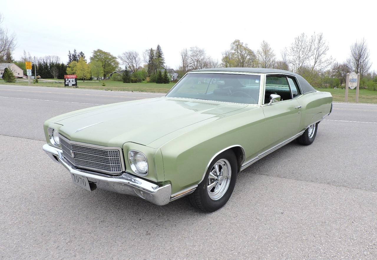 1970 Chevrolet Monte Carlo 350 Automatic Rust Free Original Panels