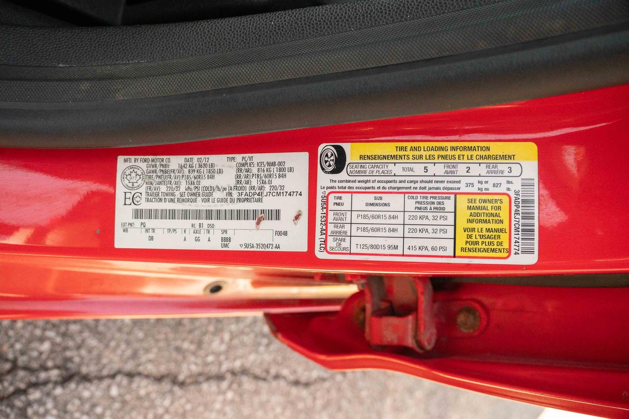 2012 Ford Fiesta SE Photo