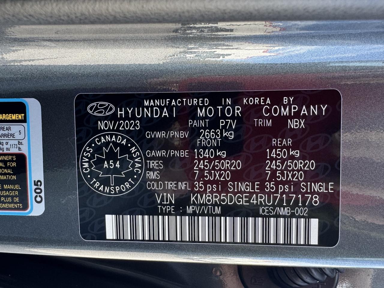 2024 Hyundai PALISADE Ultimate Calligraphy 7-Passenger AWD Photo