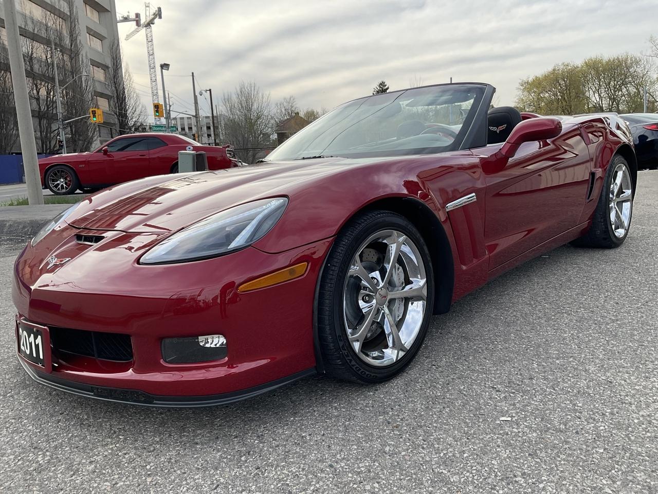 2011 Chevrolet Corvette Grand Sport Convertible 3LT - LEATHER! NAV! HUD! B Photo3