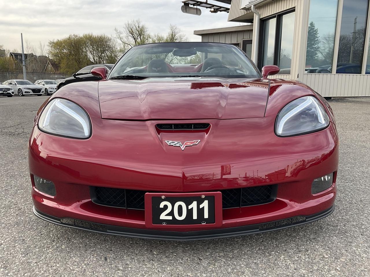 2011 Chevrolet Corvette Grand Sport Convertible 3LT - LEATHER! NAV! HUD! B Photo2