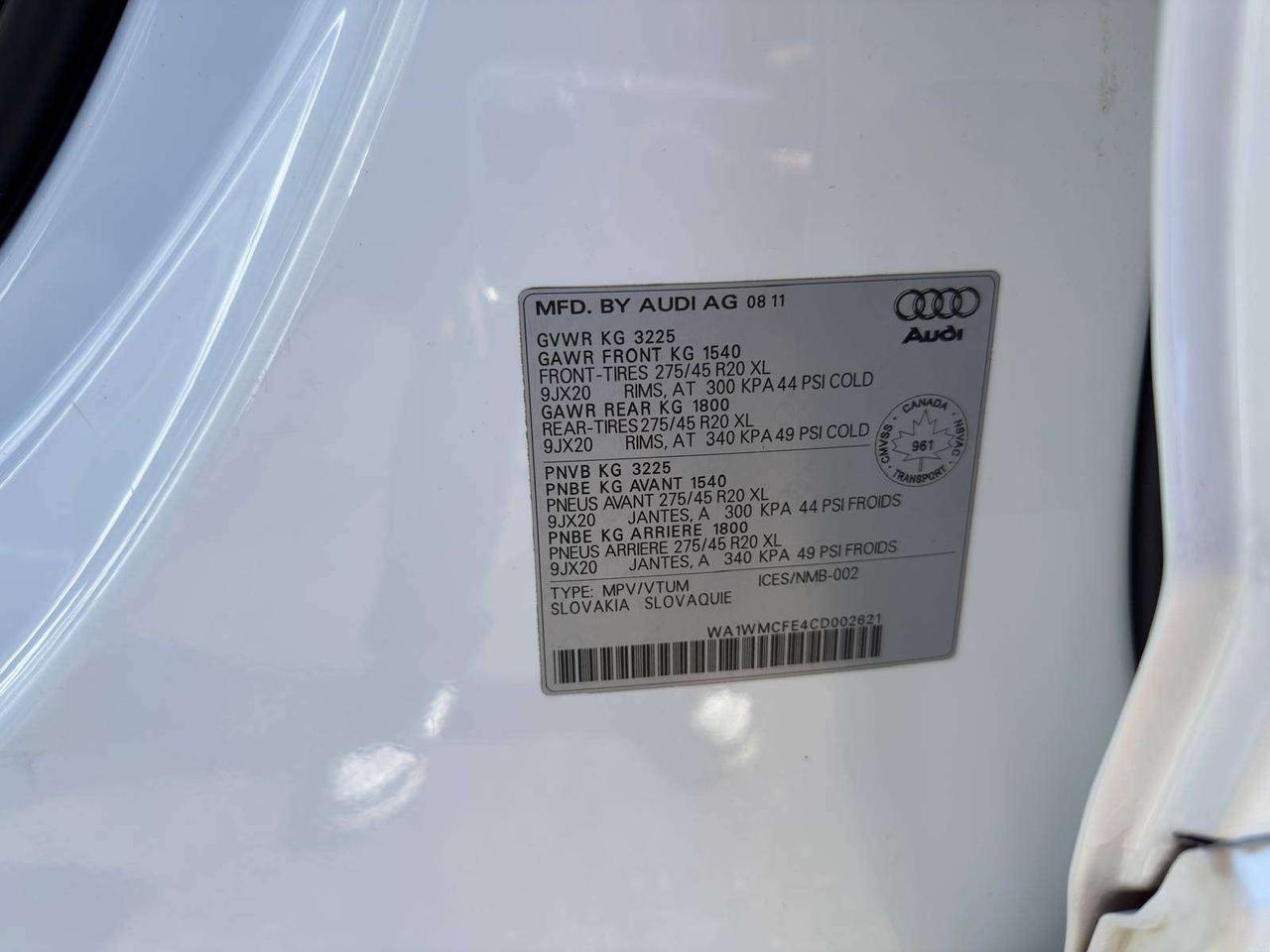 2012 Audi Q7 Premium Plus, TDI, clean carfax! no accident! Photo