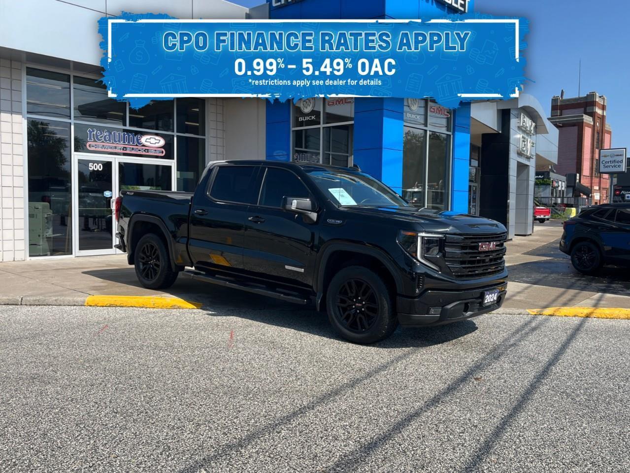 2024 GMC Sierra 1500 Elevation CPO Rates Apply! 0.99%-5.49% OAC Photo