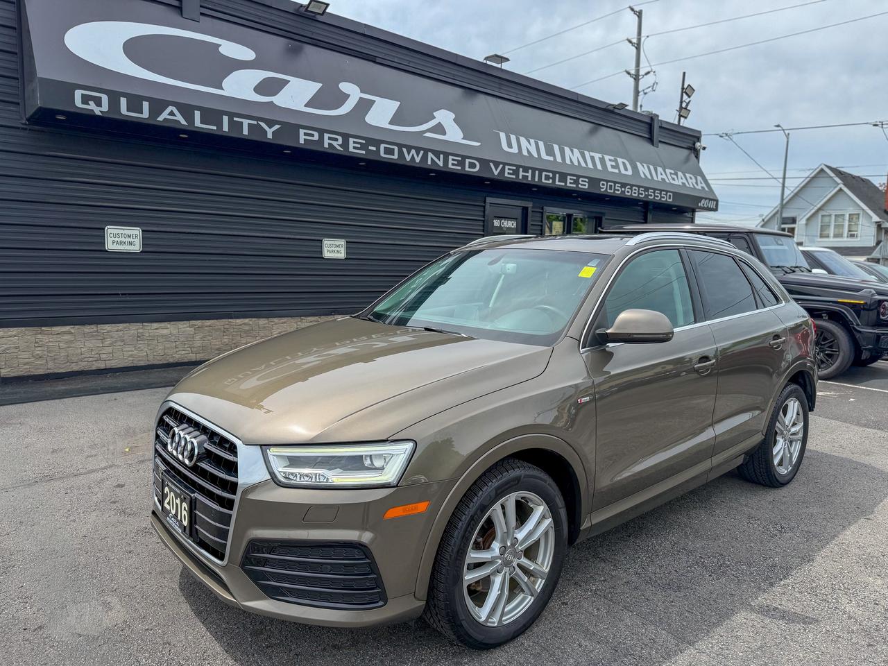 2016 Audi Q3 Technik/QUATTRO/BSM/NAVI/PANO/NO ACCIDENTS/CAMERA Photo0