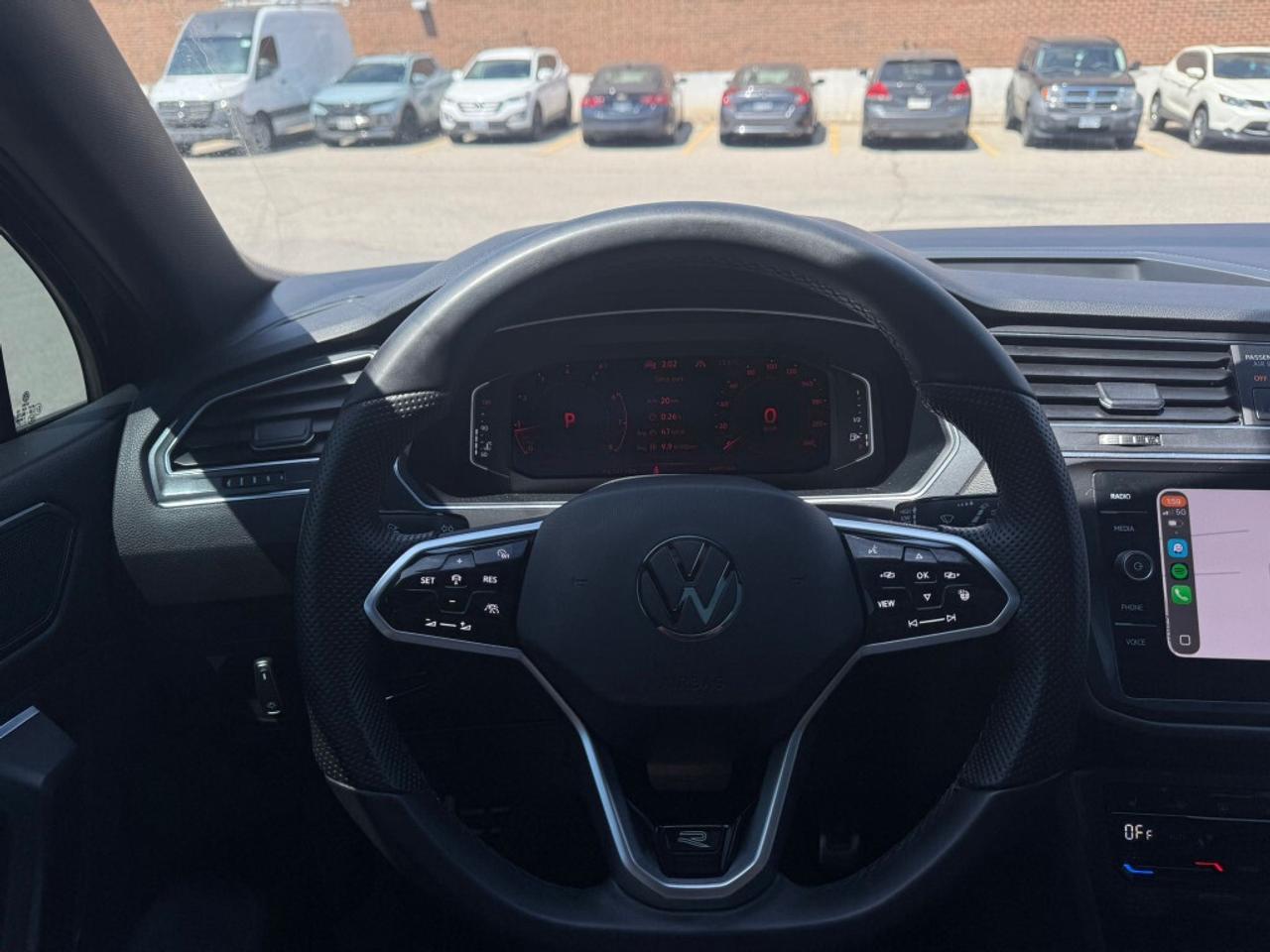 2023 Volkswagen Tiguan R-Line Black 4MOTION   One Owner   Pano Roof   Hea Photo