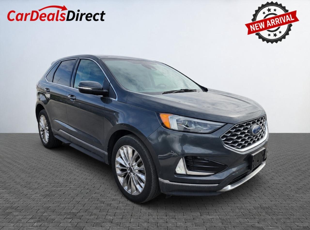 2021 Ford Edge Accident-Free Edge Titanium   Pano Roof   Elite Ap Photo