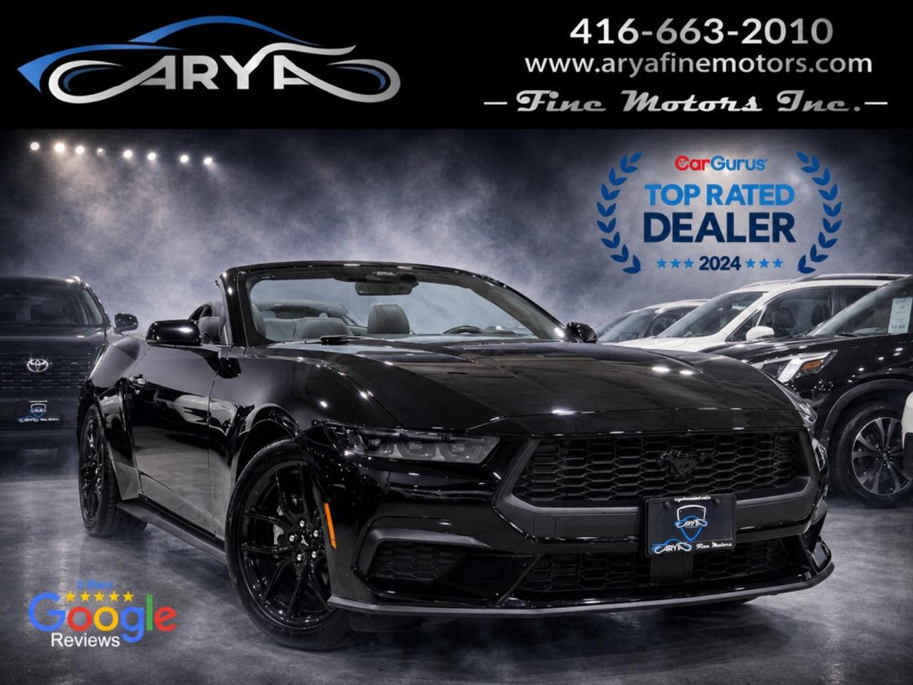 2024 Ford Mustang ECOBOOST PREMIUM CONVERTIBLE AUTO NO ACCIDENT ONE Photo0