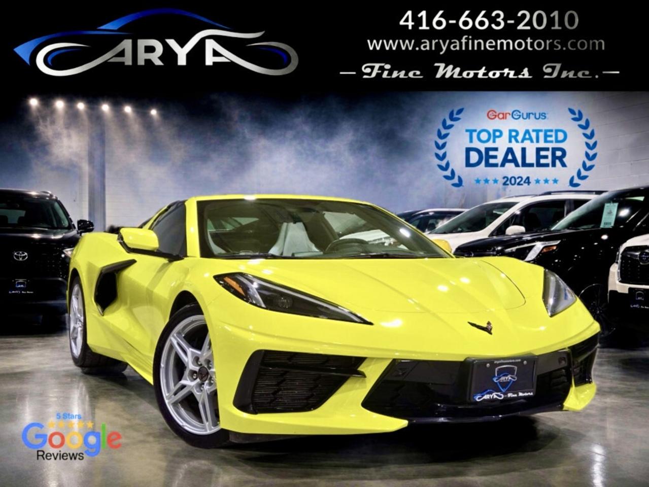 2023 Chevrolet Corvette STINGRAY CONVERTIBLE 2LT COUPE NO ACCIDENT ONTARIO Photo