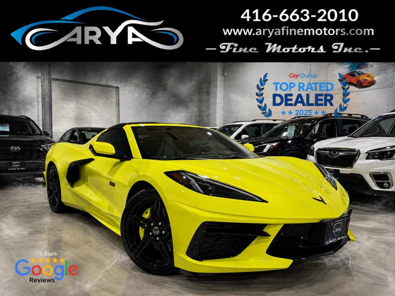 2023 Chevrolet Corvette STINGRAY CONVERTIBLE 2LT COUPE NO ACCIDENT ONTARIO Photo0