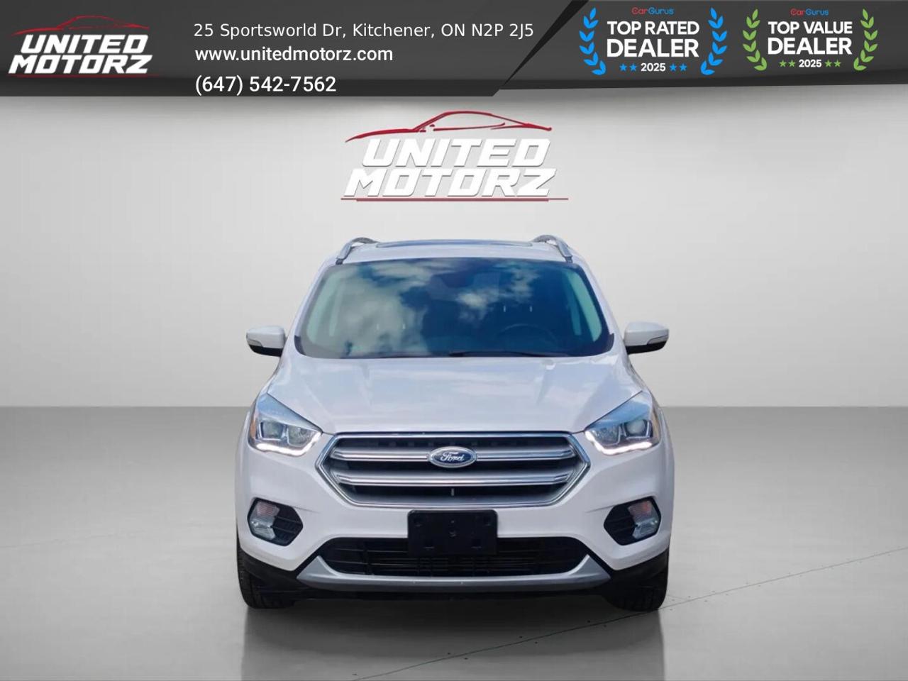 2017 Ford Escape Titanium~SAFETY CERTIFIED~Low Kms~40 Service Recor Photo