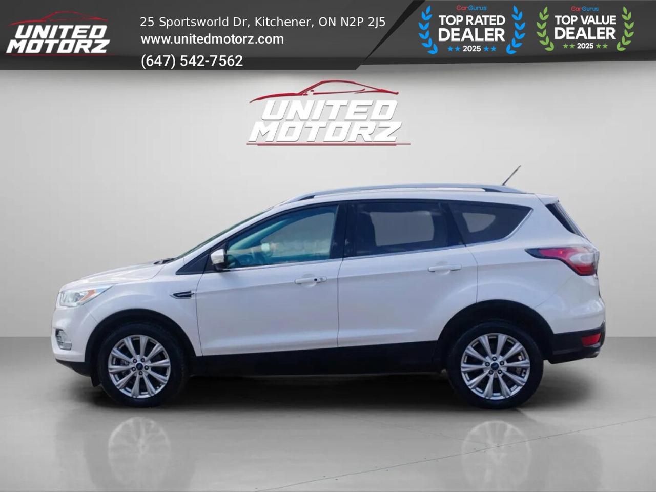 2017 Ford Escape Titanium~SAFETY CERTIFIED~Low Kms~40 Service Recor Photo